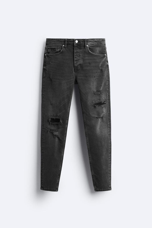 Distressed Ripped Jeans